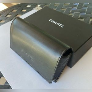 Chanel case w/ box for sunglasses. NEW